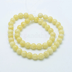 Natural Mashan Jade Round Beads Strands&nbsp;X-G-D263-4mm-XS06