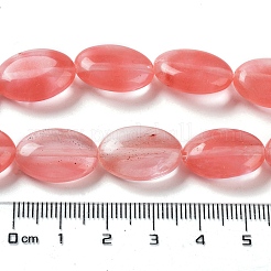 Cherry Quartz Glass Beads Strands&nbsp;G-L164-A-35