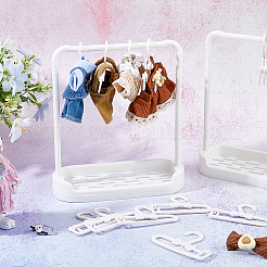 2Pcs Plastic Doll Clothes Hangers&nbsp;DIY-DC0004-30