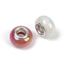 Opaque Resin European Beads&nbsp;RESI-C059-01D