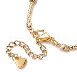 Glass Seed & Plastic Pearl Beaded Bracelet for Women&nbsp;BJEW-JB09687