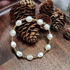 Baroque Style Pearl Multi-strands Bracelets for Women&nbsp;FF8225
