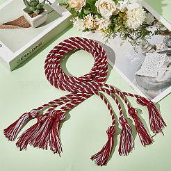 Polyester Double-end Tassels Fringed Bachelor's Gown Hanger&nbsp;FIND-WH20041-001D