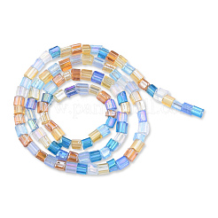 Transparent Glass Beads Strands&nbsp;GLAA-N047-02