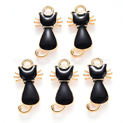 Alloy Enamel Pendants&nbsp;X-ENAM-S121-033A