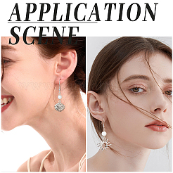 200Pcs 316 Surgical Stainless Steel Earring Hooks&nbsp;DIY-SC0024-18
