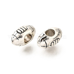Tibetan Style Alloy European Beads&nbsp;TIBE-L008-29AS