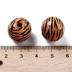 Wood European Beads&nbsp;WOOD-M011-03D