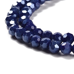 Opaque Glass Beads Stands&nbsp;EGLA-A035-P4mm-B09