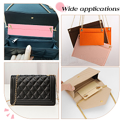 5Pcs 5 Colors Felt Purse Organizer Insert&nbsp;AJEW-WR0001-52