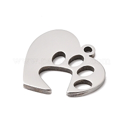 304 Stainless Steel Pendants&nbsp;STAS-A146-02P