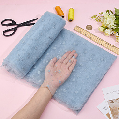 Nylon Lace Fabric&nbsp;DIY-WH0699-65C