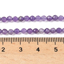 Grade A Natural Amethyst Beads Strands&nbsp;G-A129-3mm-E02
