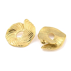 Ion Plating(IP) 304 Stainless Steel Stud Earrings for Women&nbsp;EJEW-A108-11G