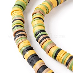 Handmade Polymer Clay Beads Strands&nbsp;CLAY-R089-6mm-T02B-29