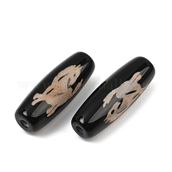 Tibetan Style dZi Beads&nbsp;TDZI-E004-64