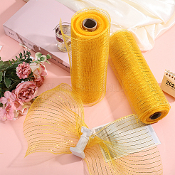 Deco Mesh Ribbons&nbsp;OCOR-WH0110-09A