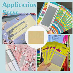 Adhesive Sticker Coated Scratch Off Film Password Sticke&nbsp;DIY-WH0569-90B