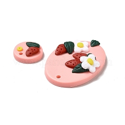 Handmade Polymer Clay Pendants Sets&nbsp;CLAY-B003-02