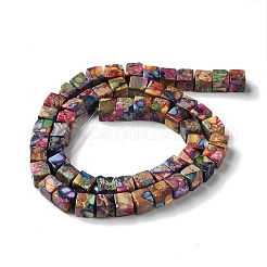 Natural Imperial Jasper Beads Strands&nbsp;G-A175A-6mm-05