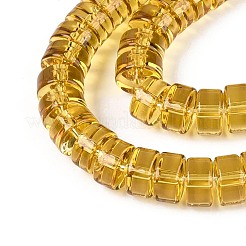 Transparent Glass Beads Strands&nbsp;GLAA-N026-4x8mm-T07
