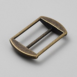 Alloy Tri-Glide Adjuster Buckles&nbsp;FIND-WH0139-378AB