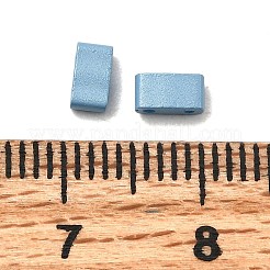 2-Hole Baking Paint Glass Seed Beads&nbsp;SEED-S023-17B-46