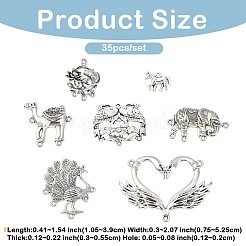 35Pcs 7 Styles DIY Jewelry Making Findings Kits&nbsp;DIY-FS0010-46