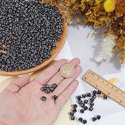 600Pcs Craft Style Acrylic Beads&nbsp;SACR-PA0001-35