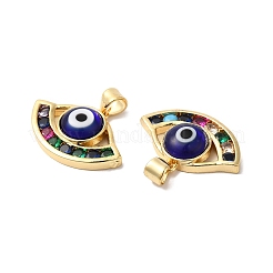 Handmade Evil Eye Lampwork Pendants&nbsp;LAMP-E034-01G-08