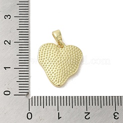 Brass Pave Shell Pendants&nbsp;KK-I708-13F-G