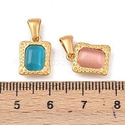 304 Stainless Steel with Cubic Zirconia Charms&nbsp;STAS-B116-05G
