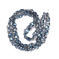 Electroplate Glass Beads Strands&nbsp;EGLA-N012-07U
