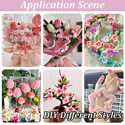 DIY Chenille Stem Tinsel Garland Craft Kits&nbsp;DIY-SC0033-14A