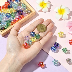 UV Plating Transparent Acrylic Beads&nbsp;OACR-CJC0001-27