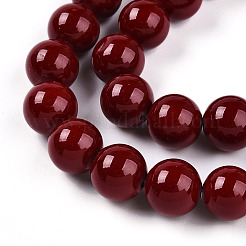 Synthetic Turquoise Beads Strands&nbsp;G-A255-A04-03A