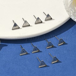 Tarnish Resistant 304 Stainless Steel Stud Earring Settings&nbsp;X-STAS-Q170-11