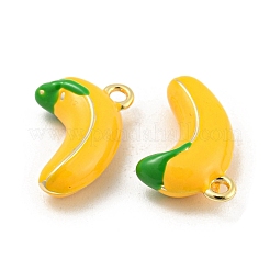 Brass Enamel Pendants&nbsp;KK-P258-17A-G