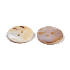 Freshwater Shell Buttons&nbsp;LS-SHEL-K009-04