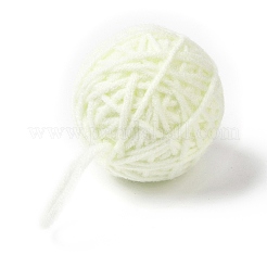 Yarn Knitted Christmas Ball Ornaments&nbsp;AJEW-P106-01E