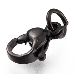 304 Stainless Steel Lobster Claw Clasps Ion Plating(IP)&nbsp;STAS-G240-01B-EB