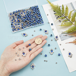 DIY Evil Eye Jewelry Kits&nbsp;DIY-NB0004-73AS