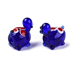 Handmade Lampwork Beads Strands&nbsp;LAMP-N024-36B