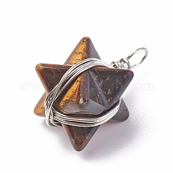 Natural & Synthetic Mixed Stone Pendants&nbsp;G-I220-C