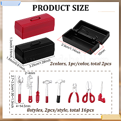 Mini Alloy Tools Sets&nbsp;AJEW-FG0005-67