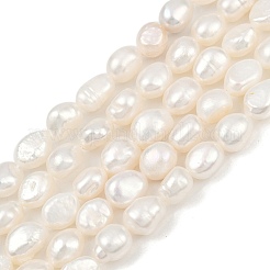 Natural Cultured Freshwater Pearl Beads Strands&nbsp;PEAR-P064-20J-04A