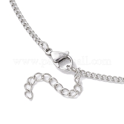 Non-Tarnish Stainless Steel Macrame Pouch Empty Stone Holder for Necklace Makings&nbsp;NJEW-JN04823-01