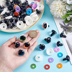 48Pcs 6 Colors Resin Safety Craft Eye&nbsp;DIY-PH0030-99B