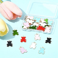 36Pcs Alloy Enamel Pendants&nbsp;ENAM-FS0002-88G