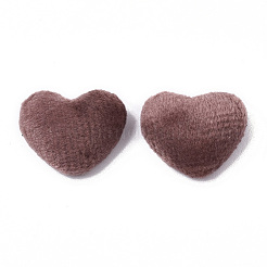 Velvet Cloth Fabric Covered Cabochons&nbsp;WOVE-S084-14H